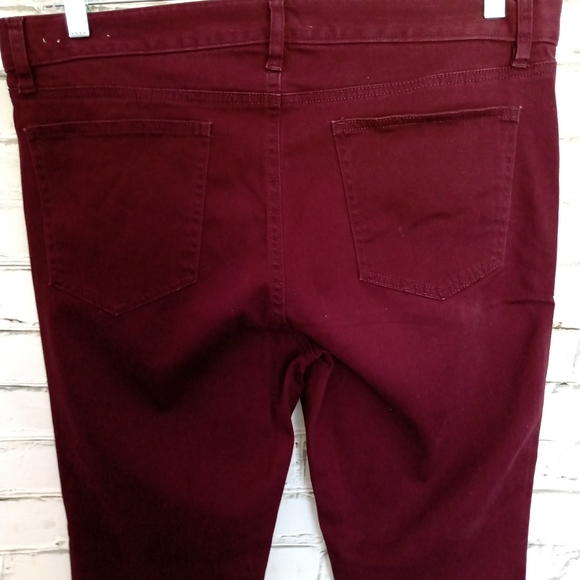 TORRID Womens Wine Burgundy Jeans Size 14 - Picture 7 of 8